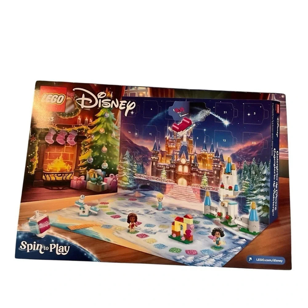 LEGO Disney Princess Advent Calendar 2024 One Size Blue White Building Set